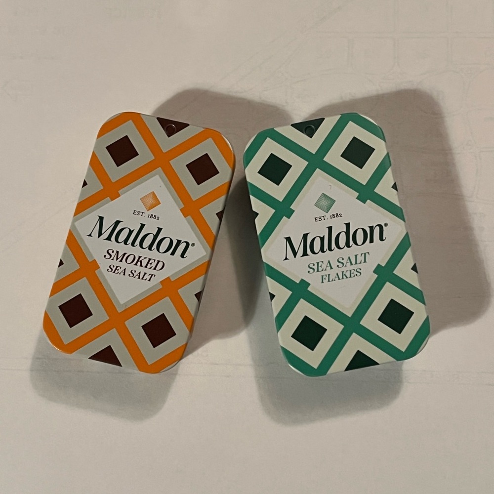 Maldon Sea Salt travel tins